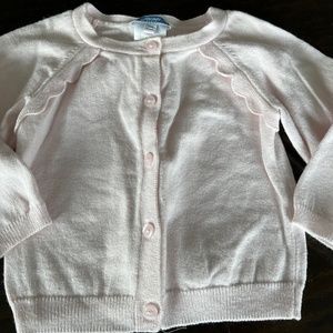 Jacadi Cardigan - Light pink - 18 mom